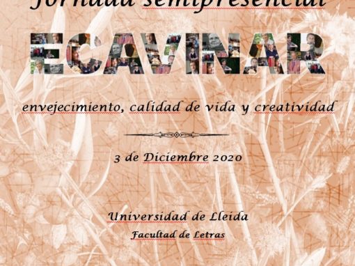 Jornada semipresencial Envejecimiento, calidad de vida y creatividad (Proyecto ECAVINAR)